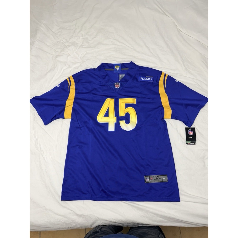 New Bobby Wagner Rams Jersey Men's XL Nike NFL Players 45 NWT